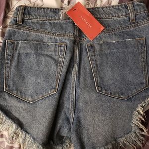 Caffeine high waisted Jean shorts
